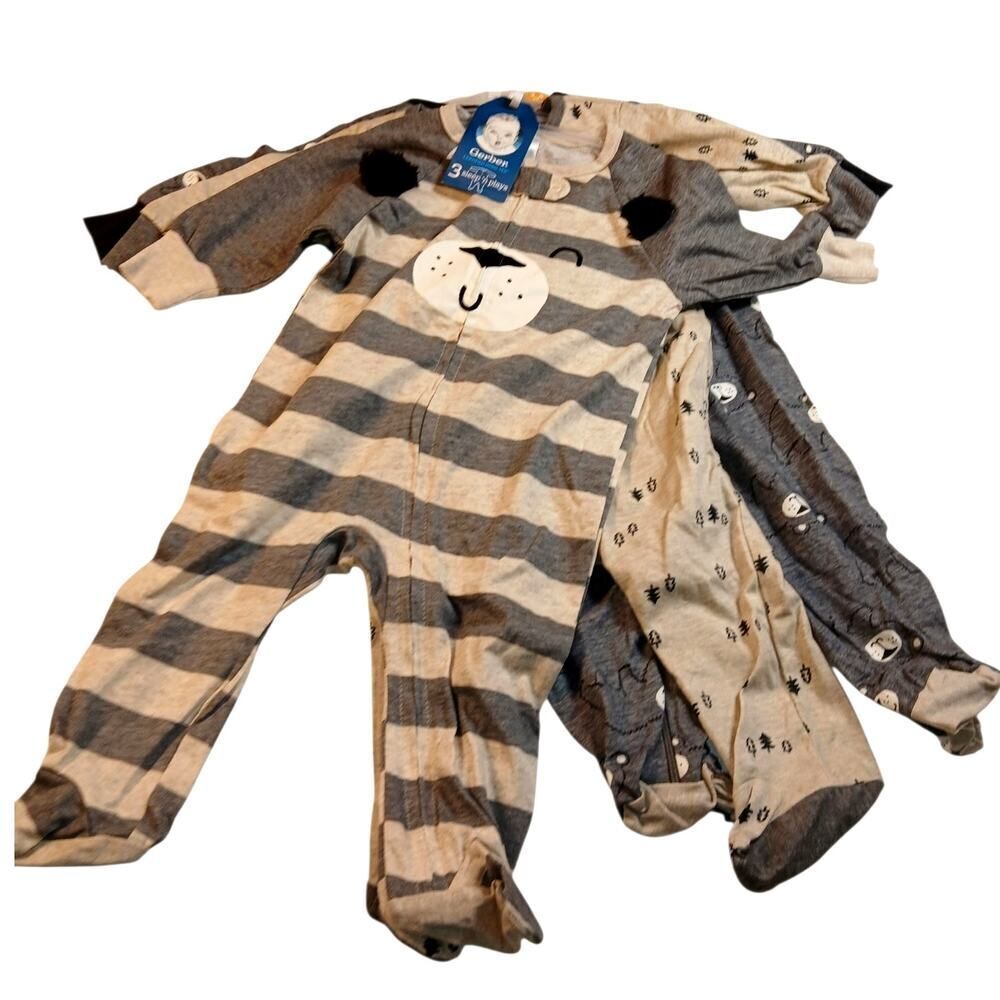 Gerber Boys 3-Piece Pajama Set - Size 3-6 Months - NWT - Great Price!